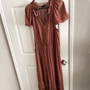 Anthropologie Current Air Maxi Dress XL